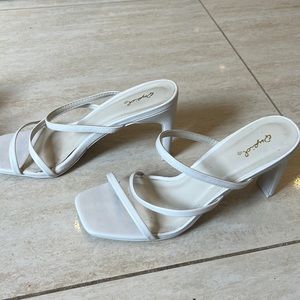 Ivory sandals